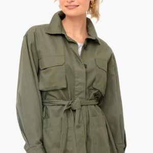 BB Dakota Khaki Utility Jacket